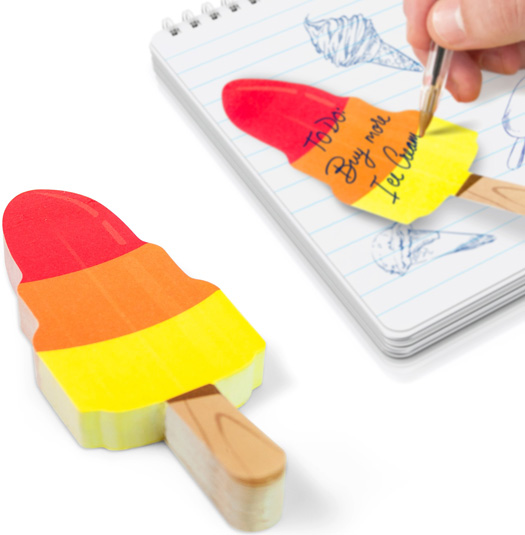 Sticky Notes - Ice Cream Rocket