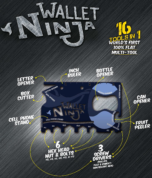 Carte Ninja 16 en 1