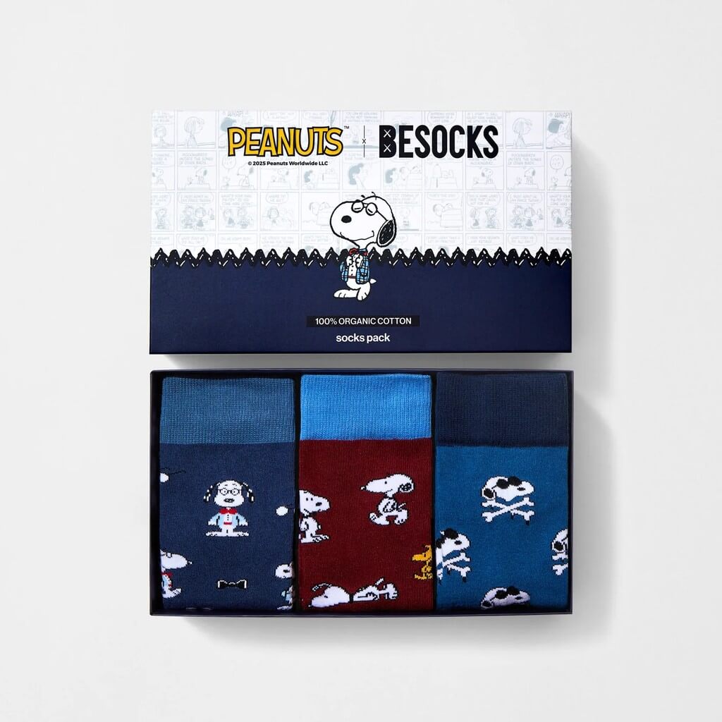 Peanuts Snoopy Sockenset für Frauen in Geschenkbox