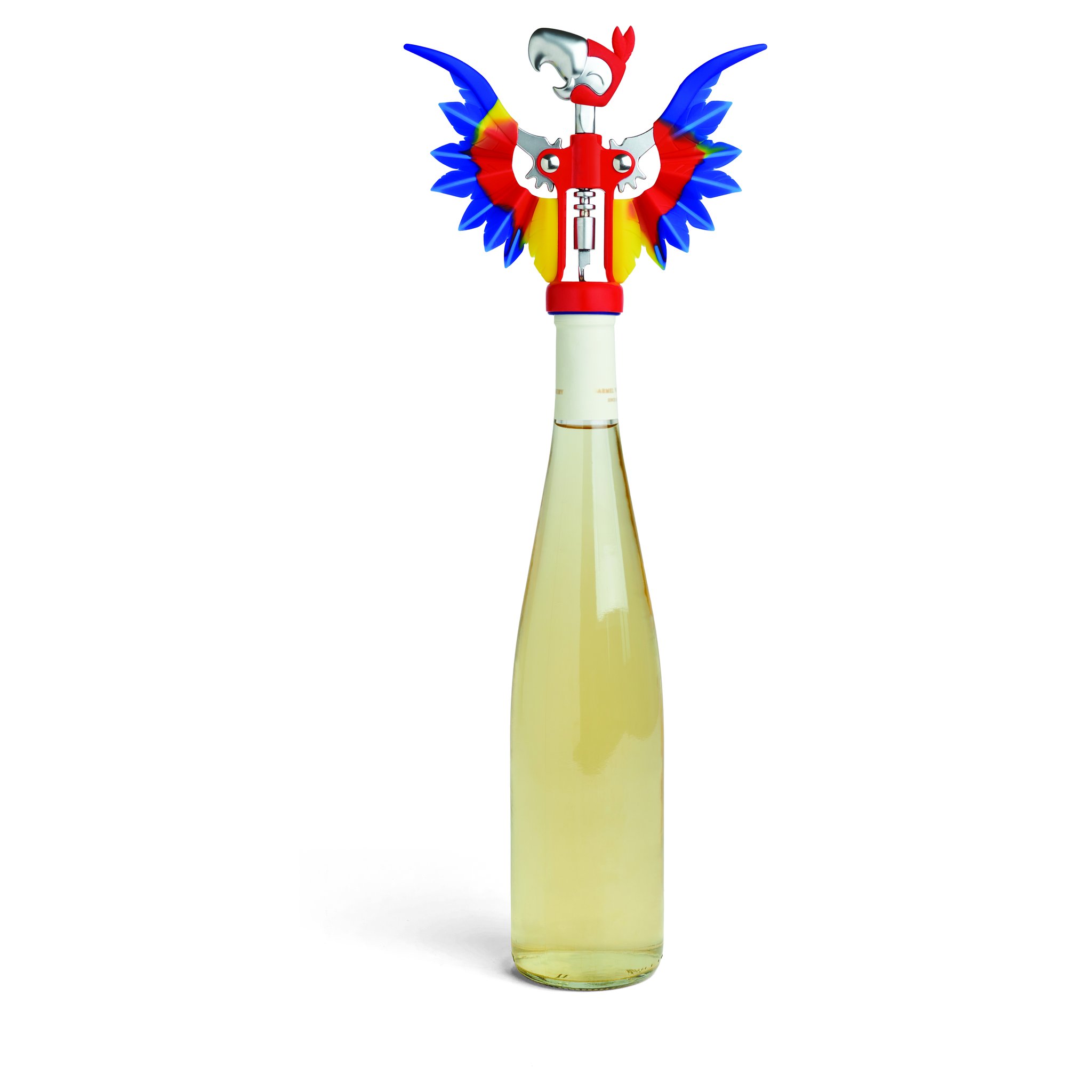 Pinot Korkenzieher auf einer Weinflasche
