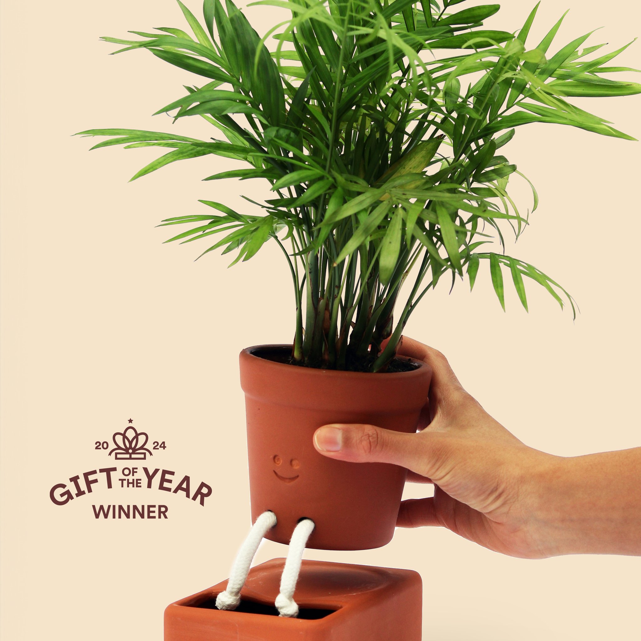 Self Care Planter – Selbstbewässernder Keramik-Pflanztopf (Bild 8)