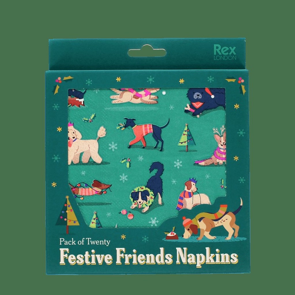 Festive Friends Papierservietten