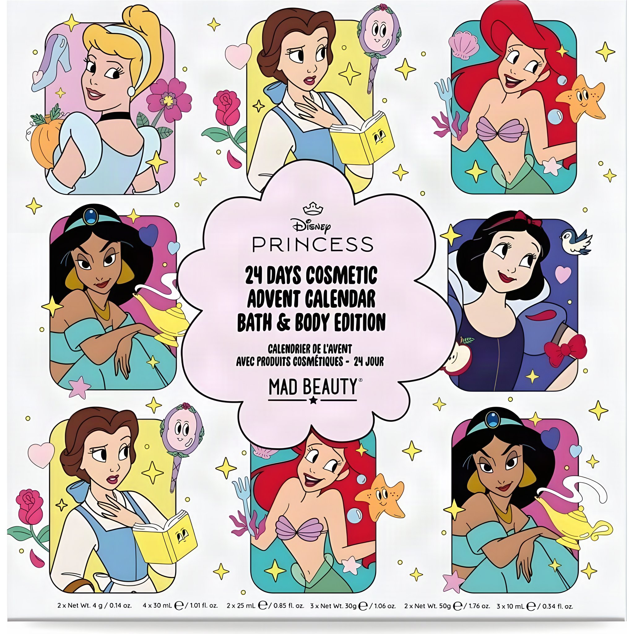Disney Prinzessinnen Beauty Adventskalender