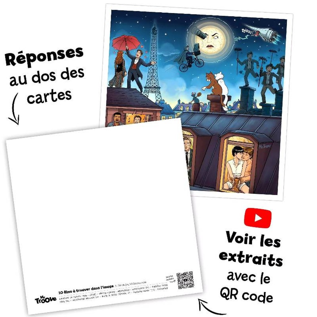 Postkarten-Set 100 Filme zum Finden