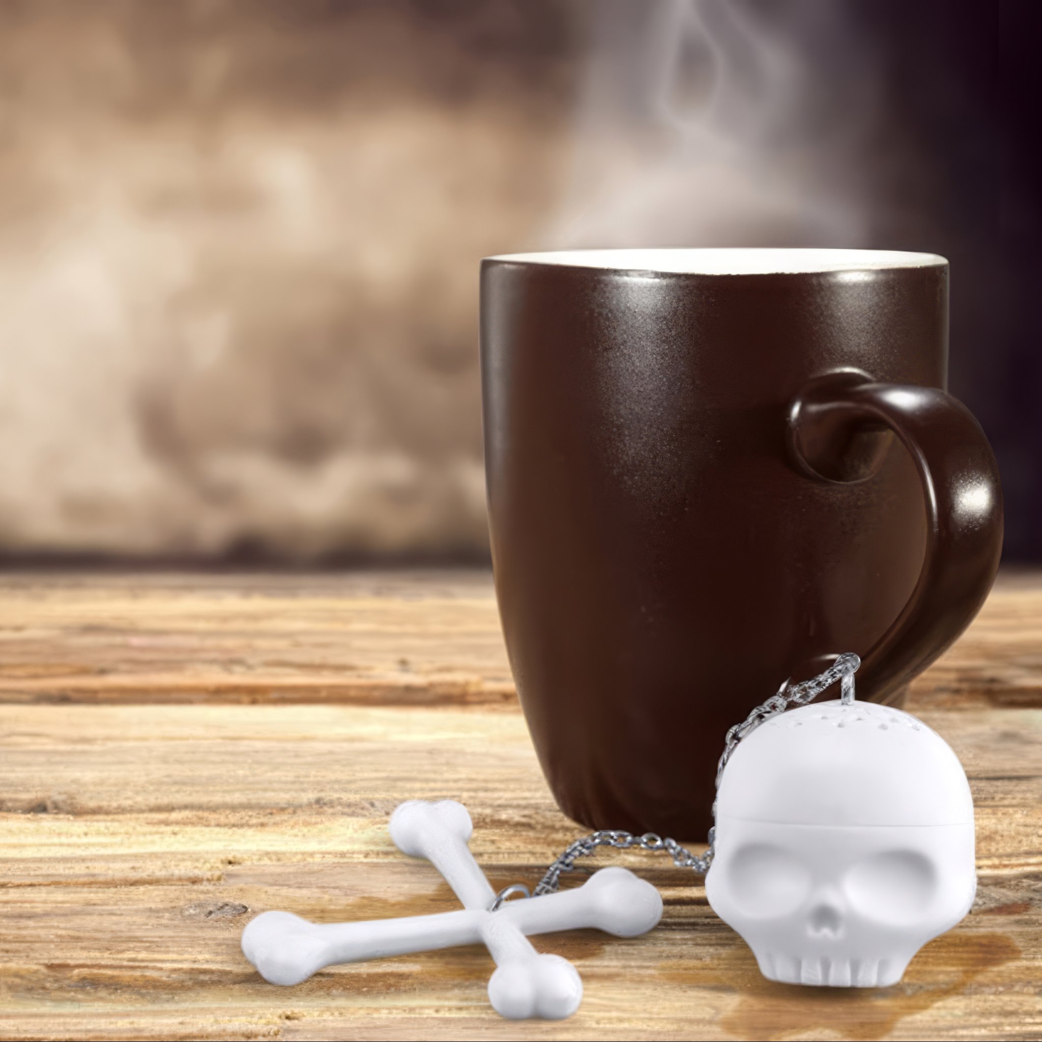 Tea Bones Skull Infuser