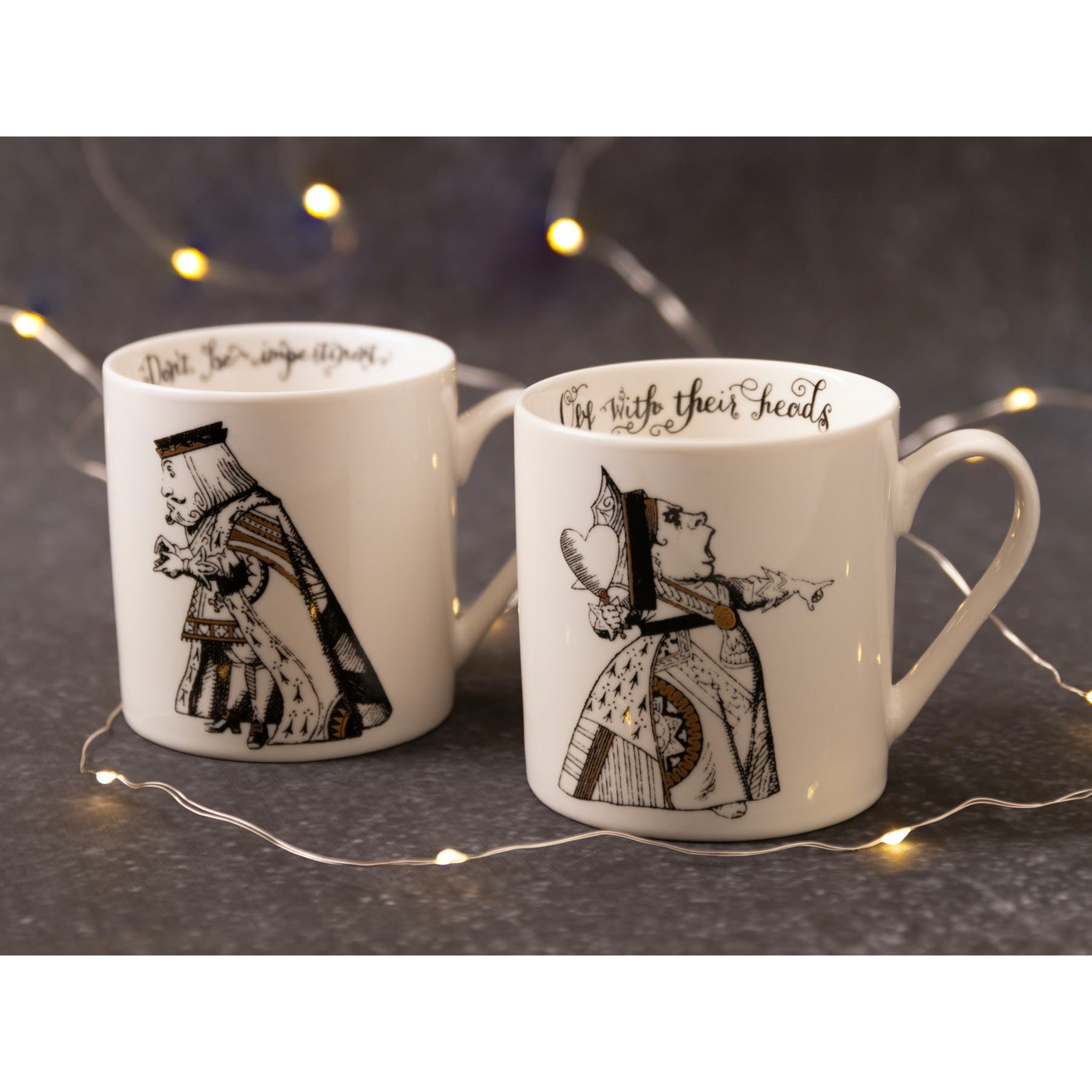 Alice im Wunderland Tassen-Set