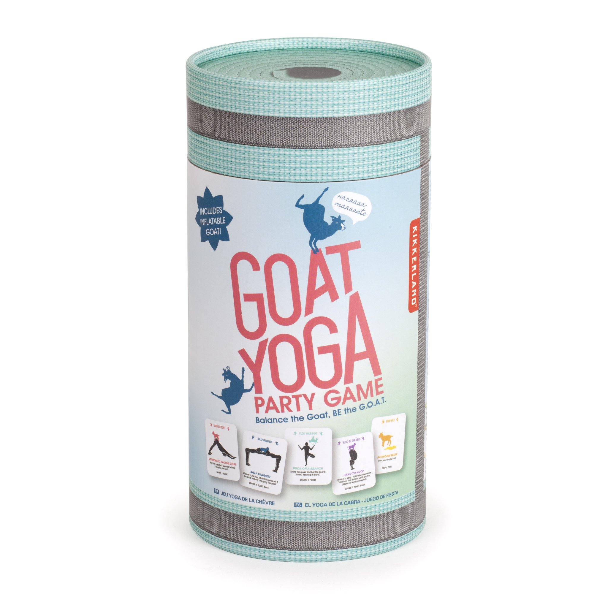 Ziegen-Yoga Partyspiel – Kikkerland Verpackung Tube