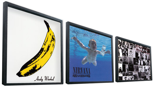 Bilderrahmen für Schallplatten