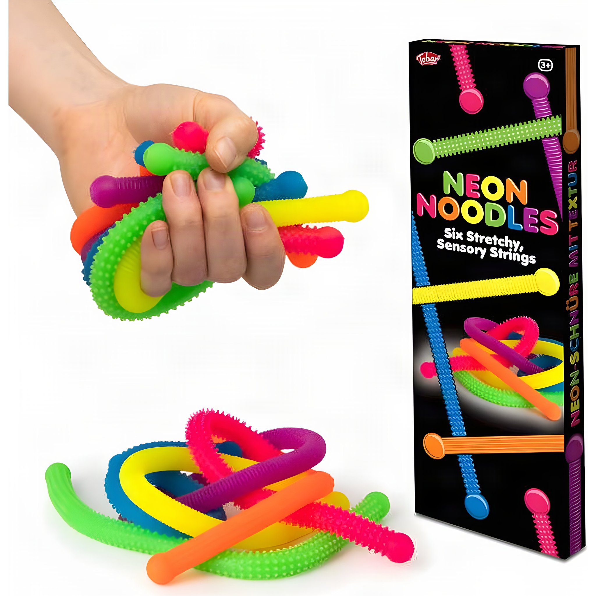 Neon Stressnudeln