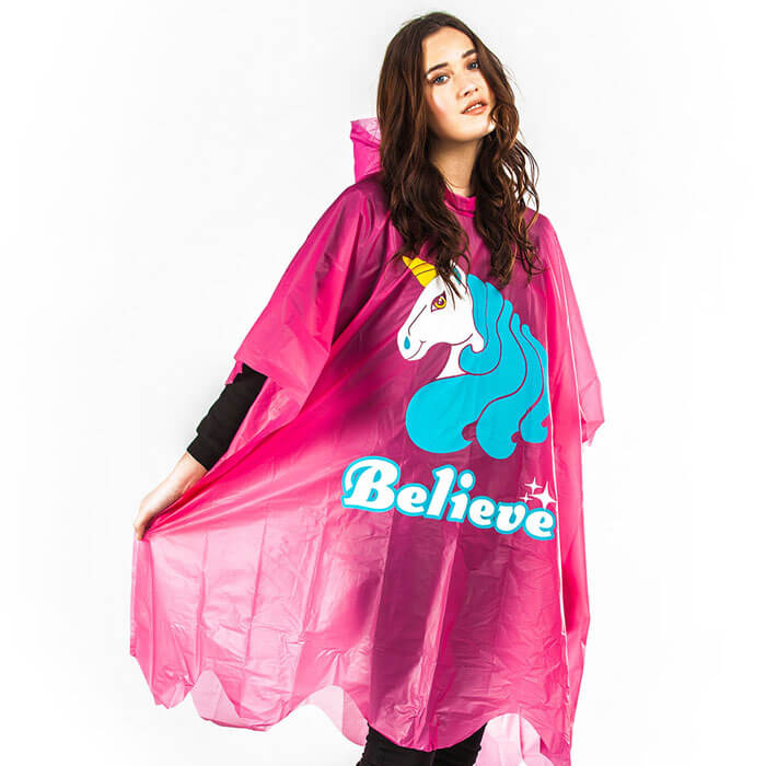 Einhorn Regenponcho