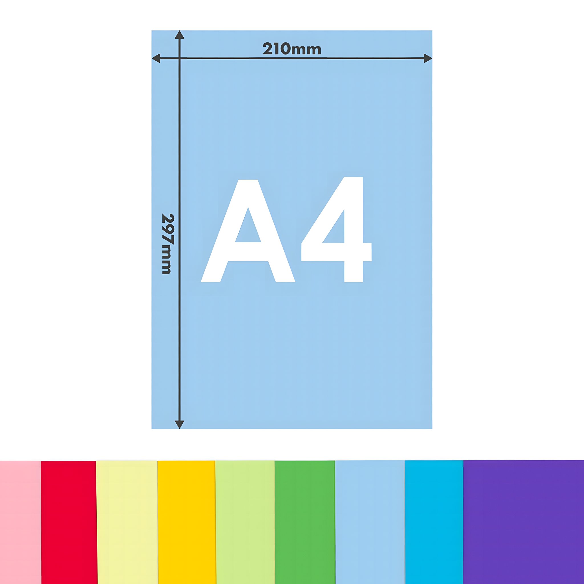 Coloured Card A4, 50 Sheets (Bild 3)
