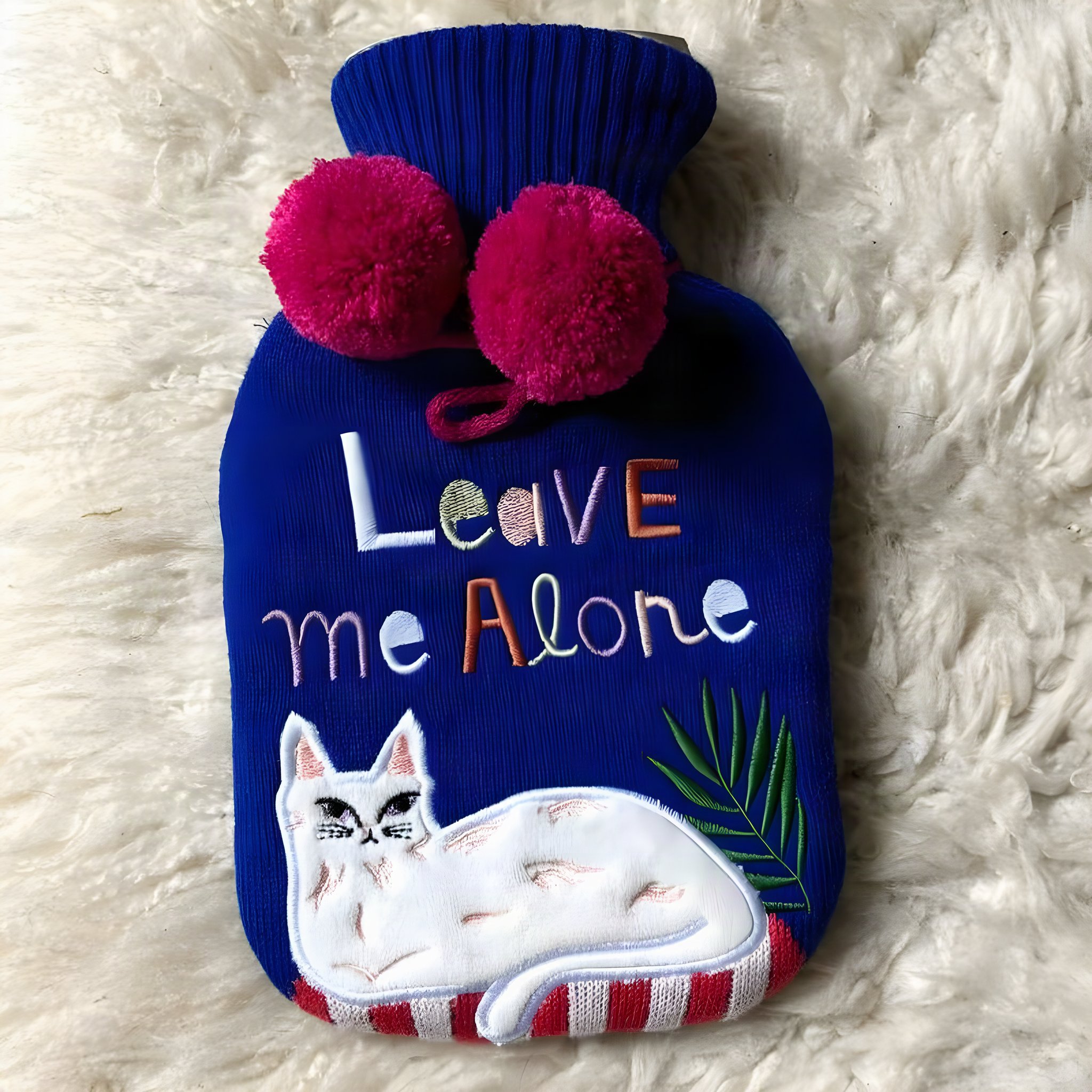 Leave me alone Hot Water Bottle