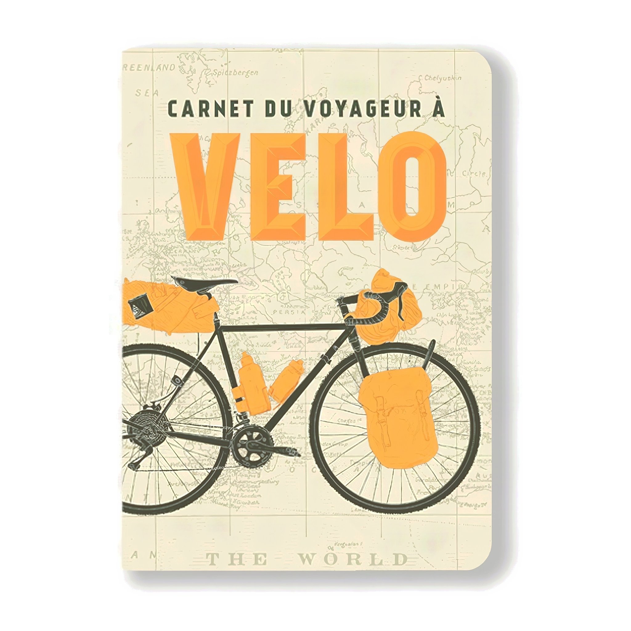 Diario di viaggio per ciclisti in formato A6