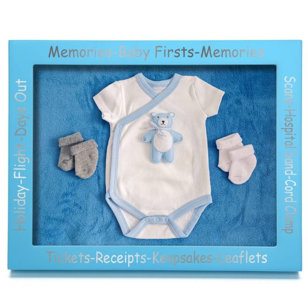 Baby Memory Picture Frame Blue