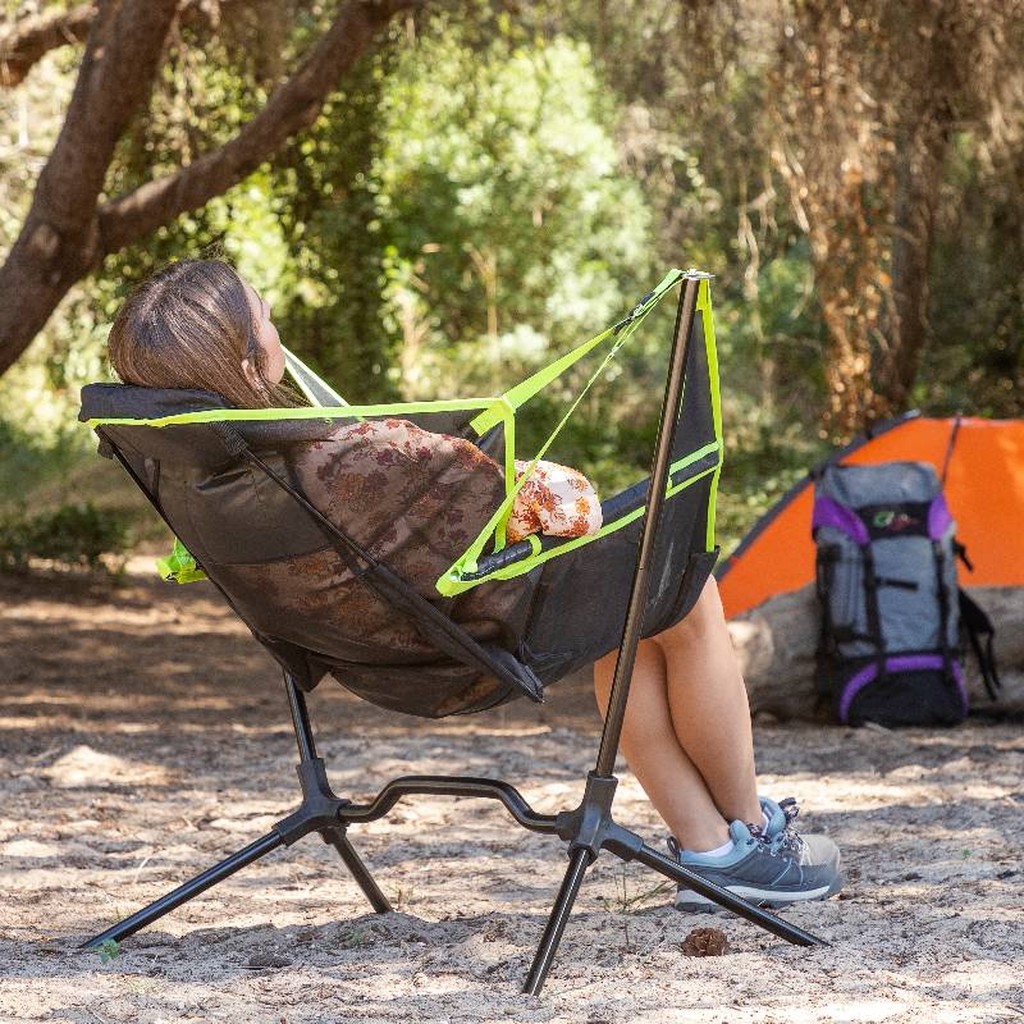 Schaukelsitz-Campingstuhl