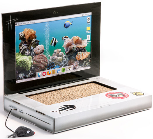 Tiragraffi per Gatti Laptop