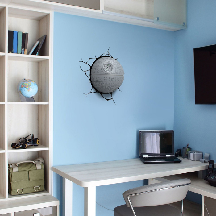 Star Wars Death Star 3D LED Wall Light