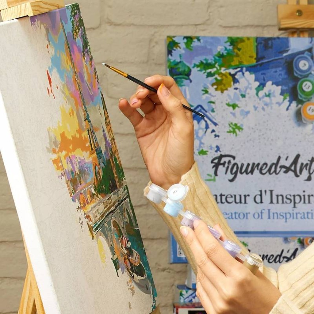 Malen-nach-Zahlen-Set Das Mädchen mit dem Perlenohrring