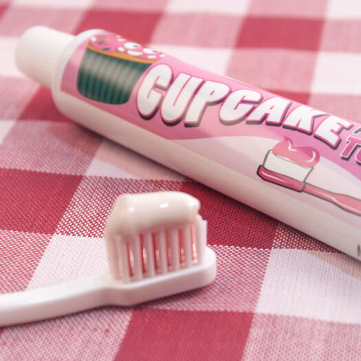 Cupcake Toothpaste