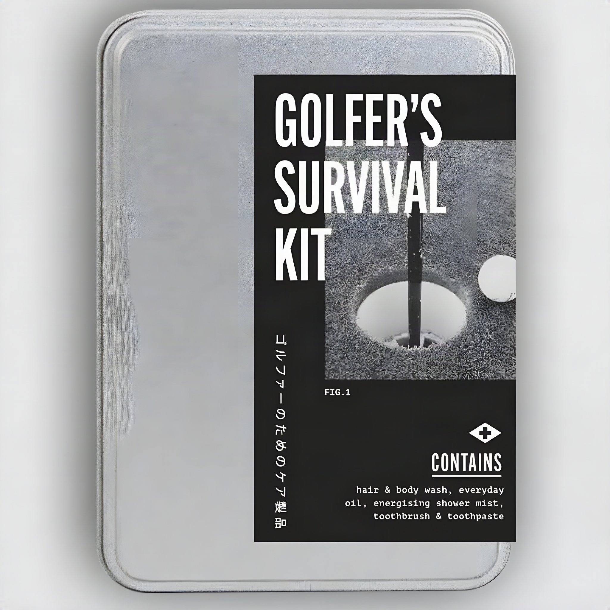 Pflegeset für Golfer