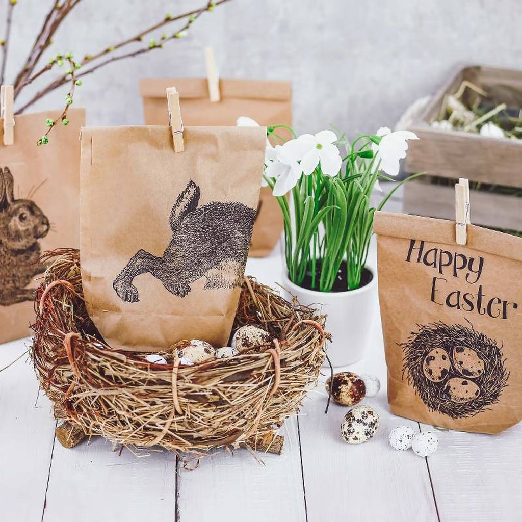 Happy Easter Geschenktüten Set