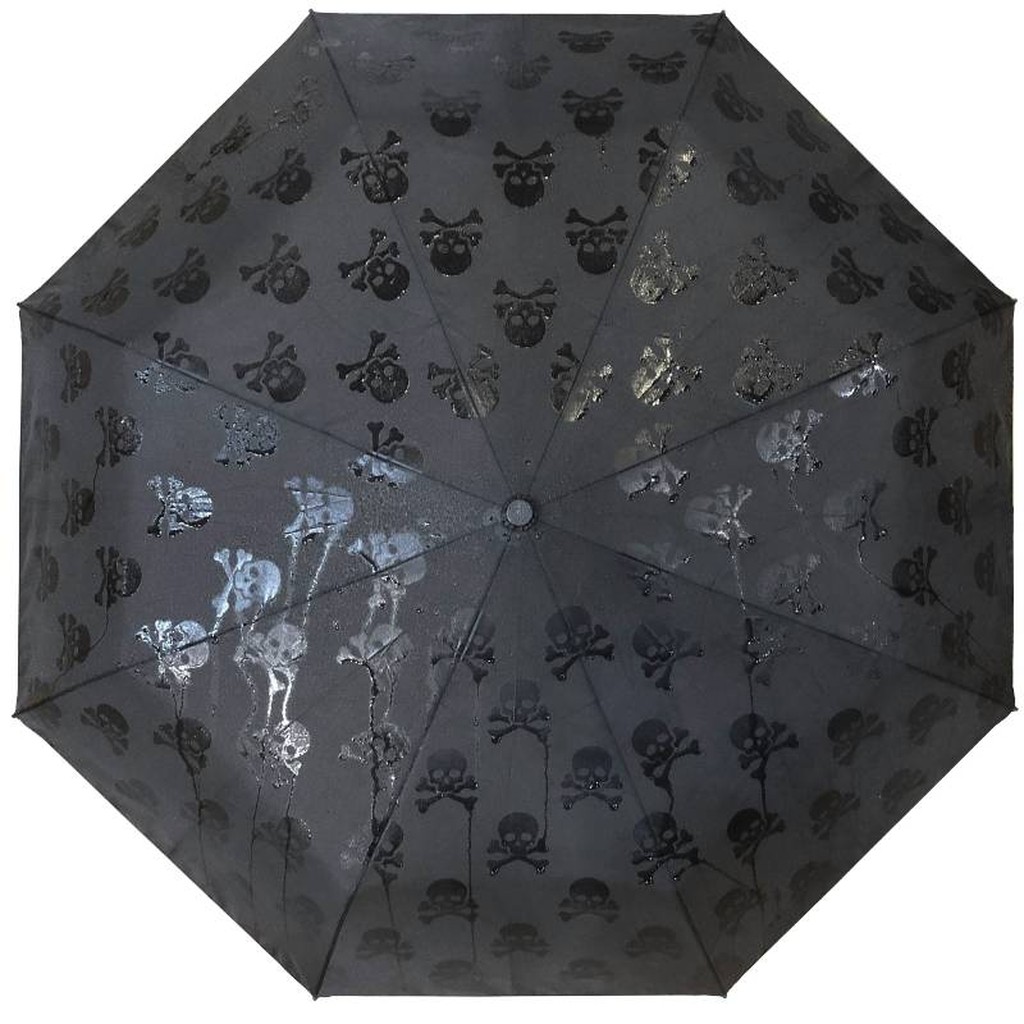 Totenkopf-Regenschirm von Suck UK