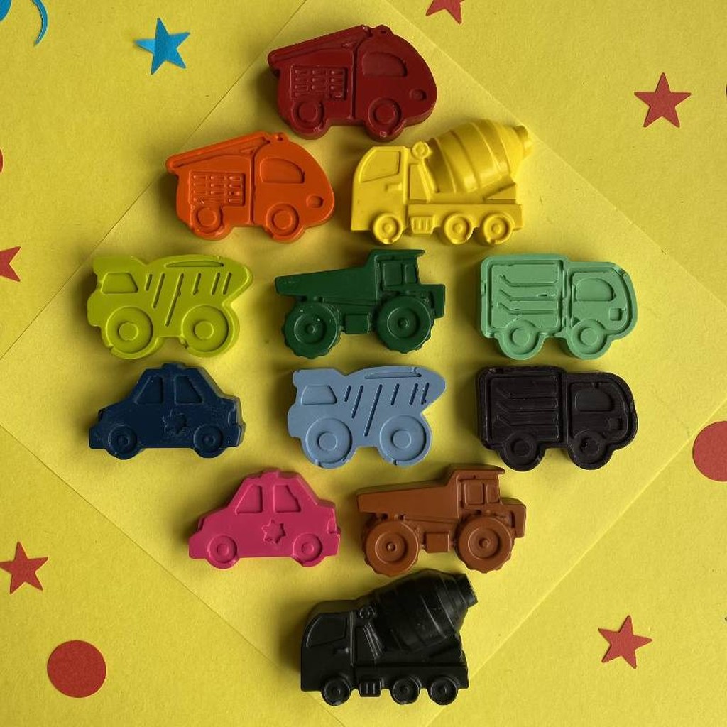 Wachsstifte Fahrzeuge von The Crayon Bug