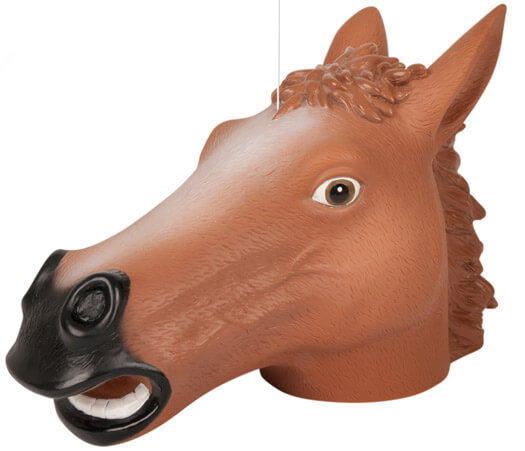 Mangiatoia per Scoiattoli - Testa di Cavallo