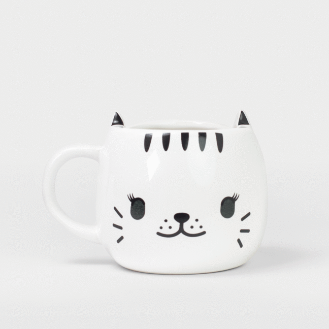 Mug Thermosensible Chat