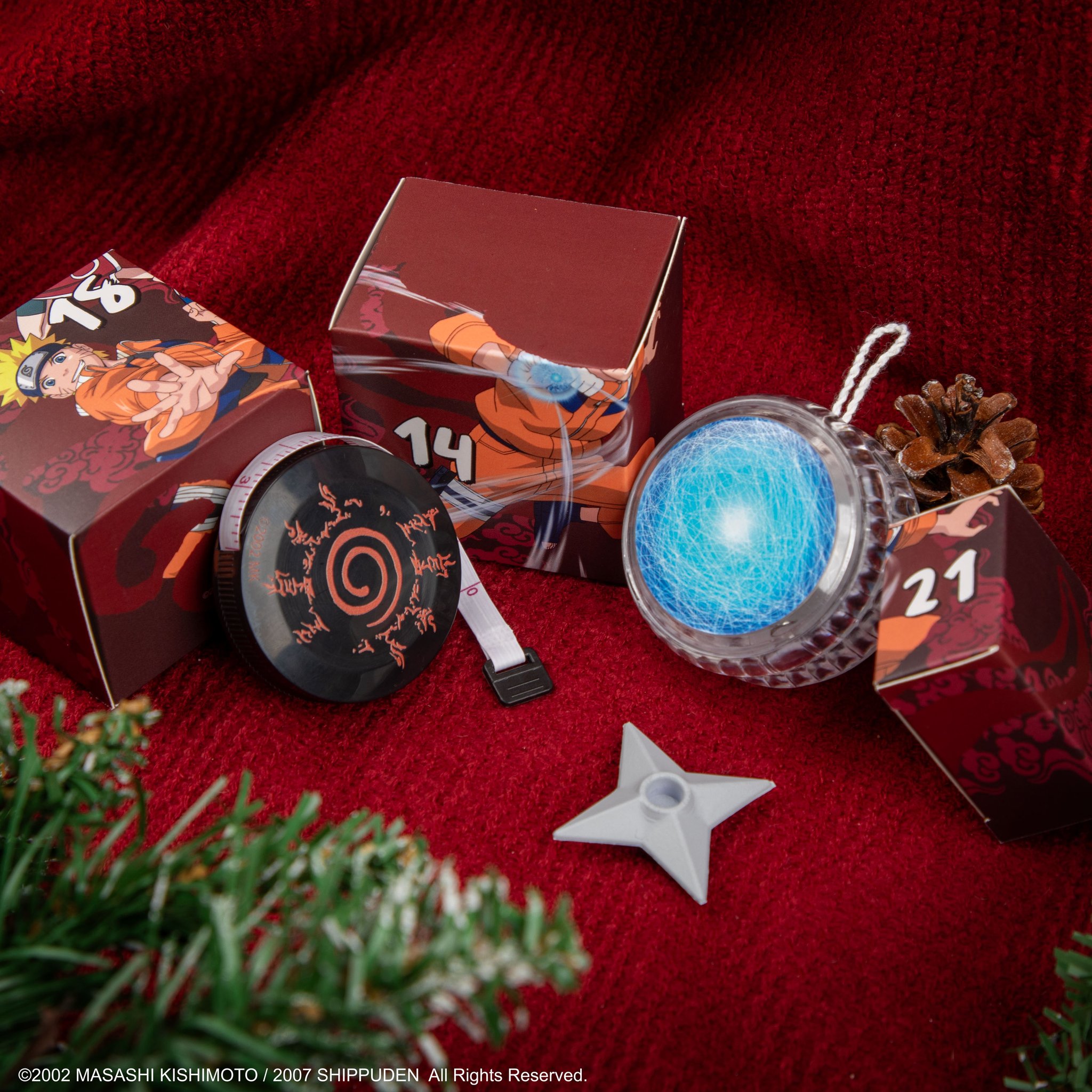 Jo-Jo und Squishy-Shuriken aus dem Naruto Adventskalender