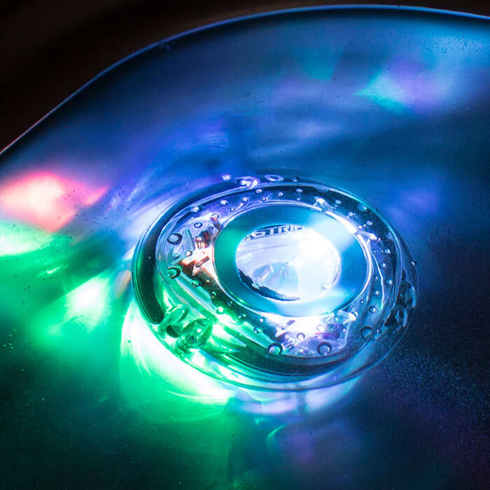 Lampada Multicolore per Vasca da Bagno