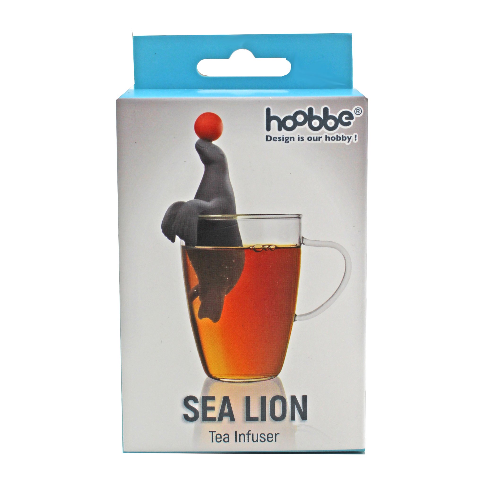 Verpackung Tee-Ei Seelöwe von Hoobbe