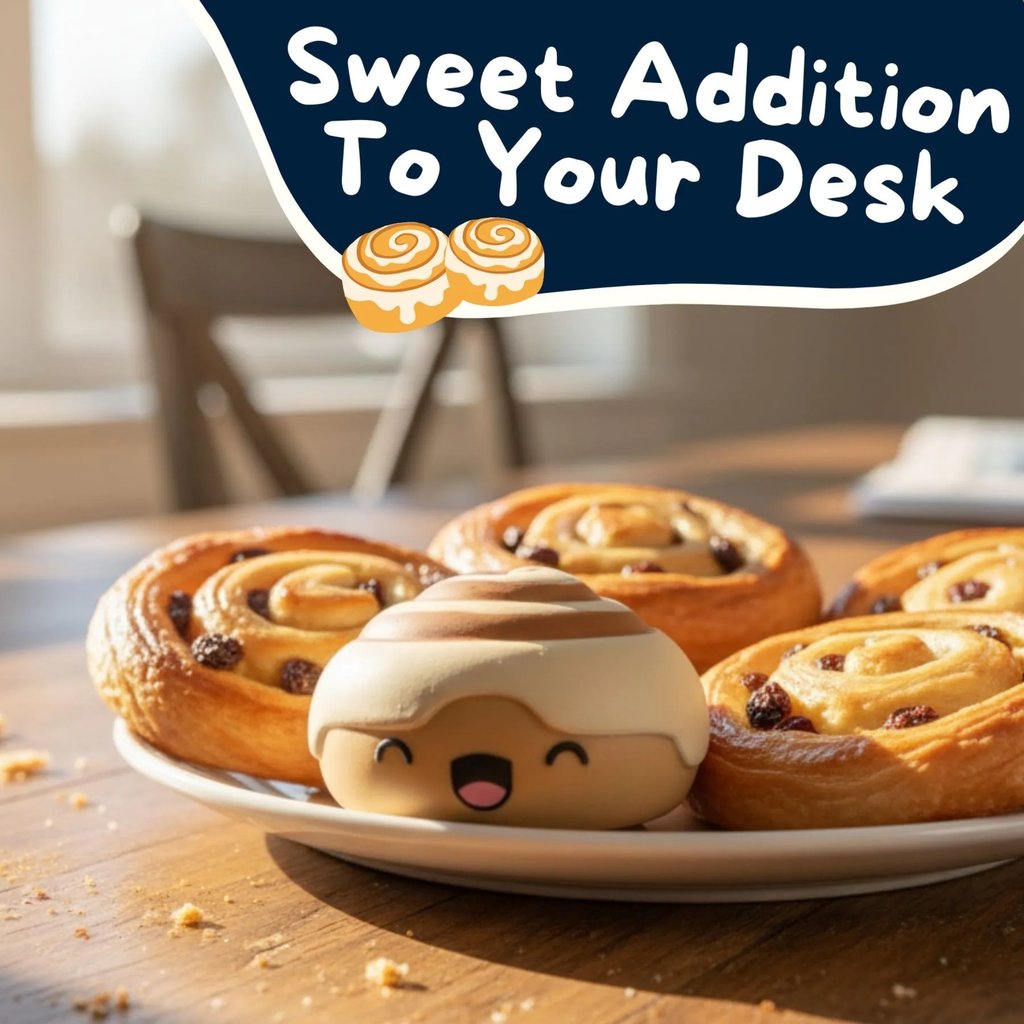 Zimtschnecke Stressball