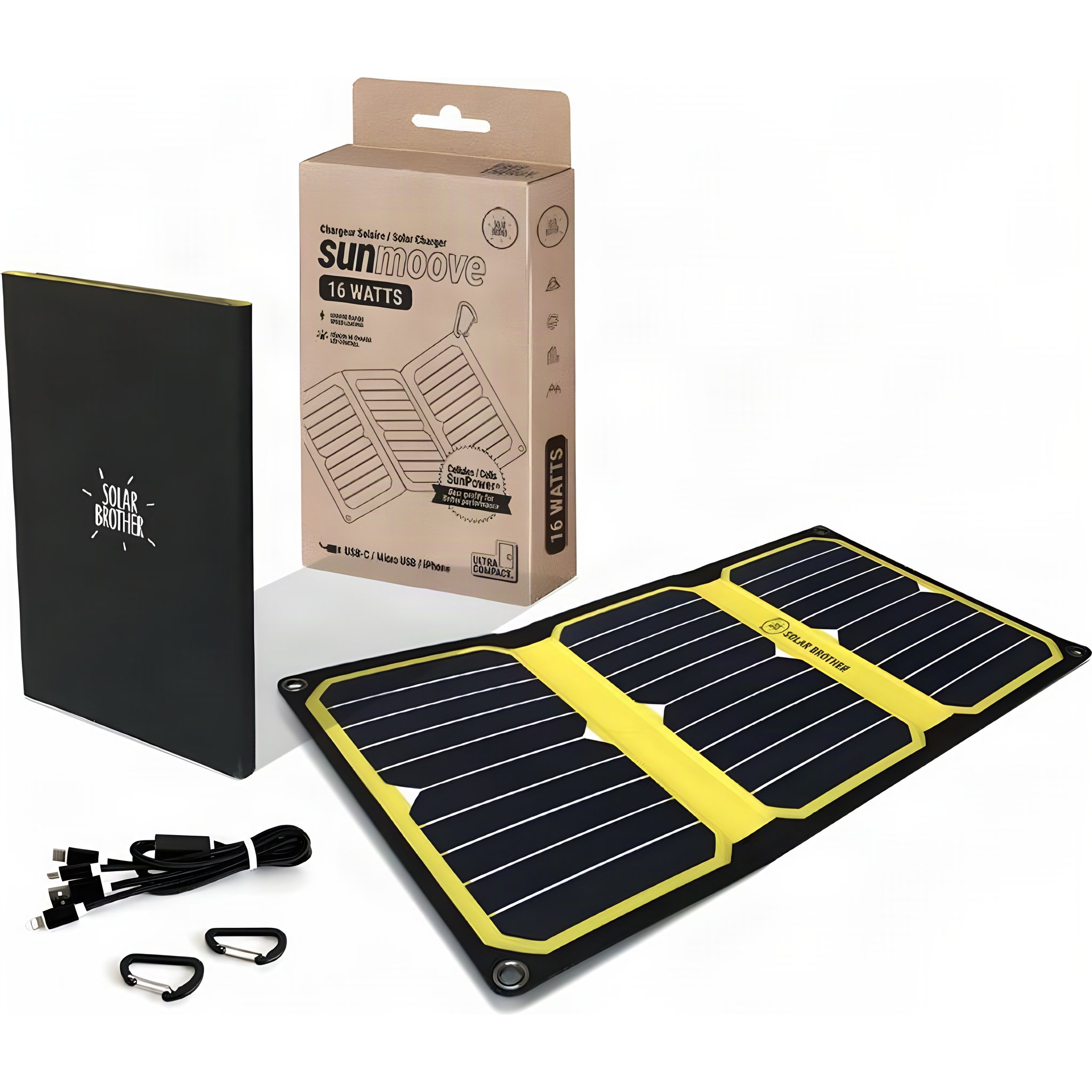 Sunmoove Solar-Powerbank 16 Watt von Solar Brother