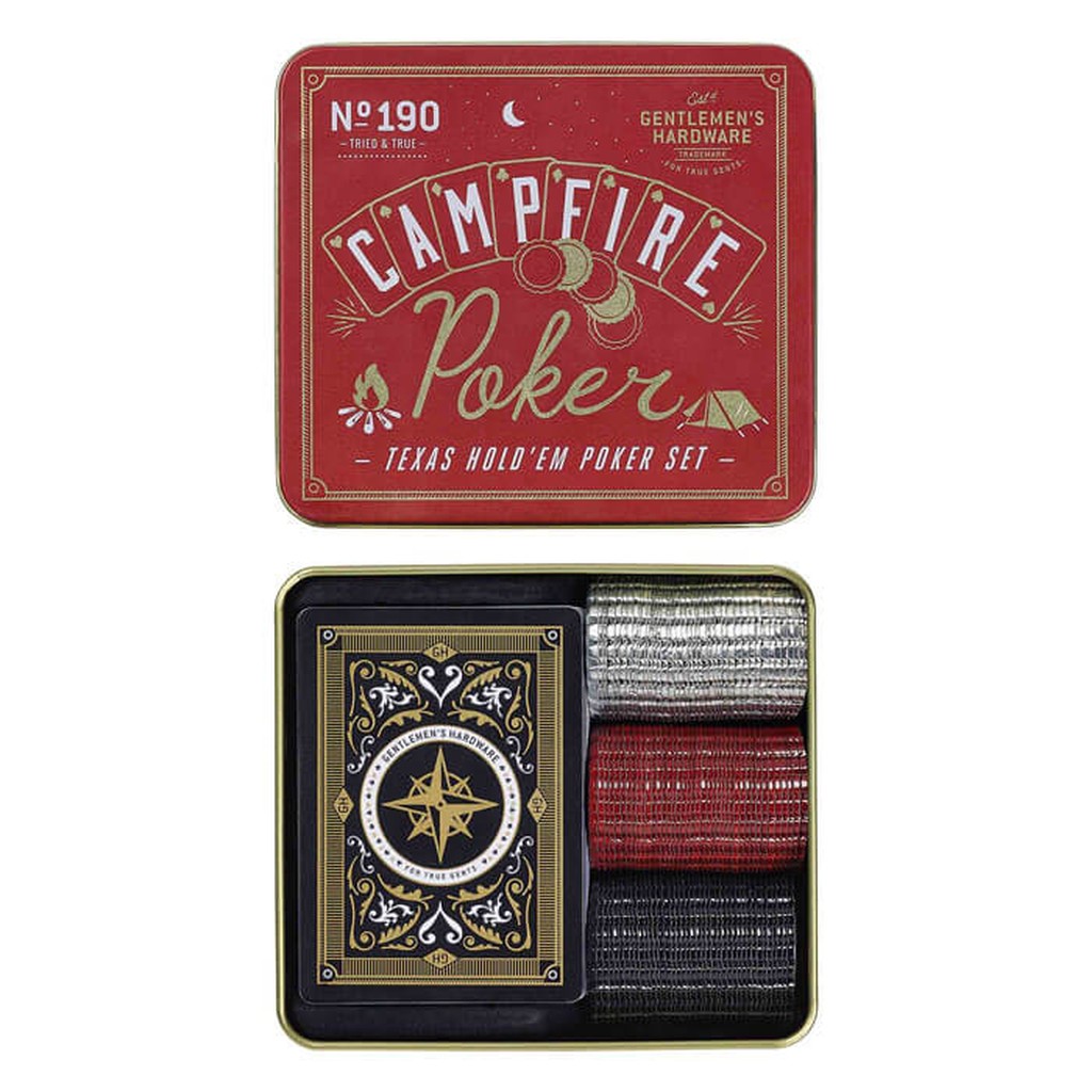 Lagerfeuer Poker-Set