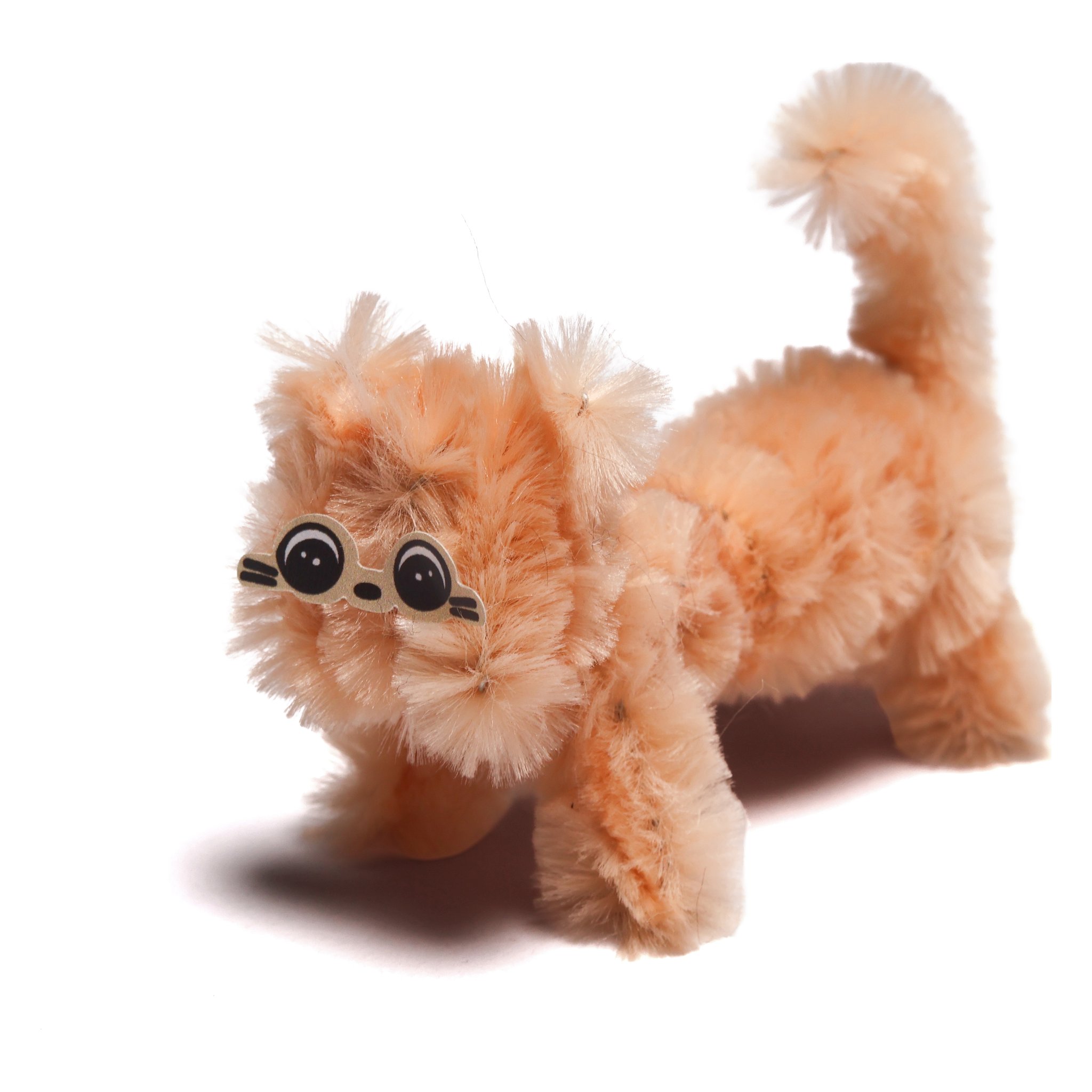 Mini Furry Friends craft kit – orange cat