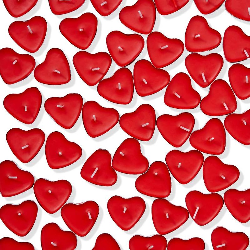 rote teekerzen herzform duftend