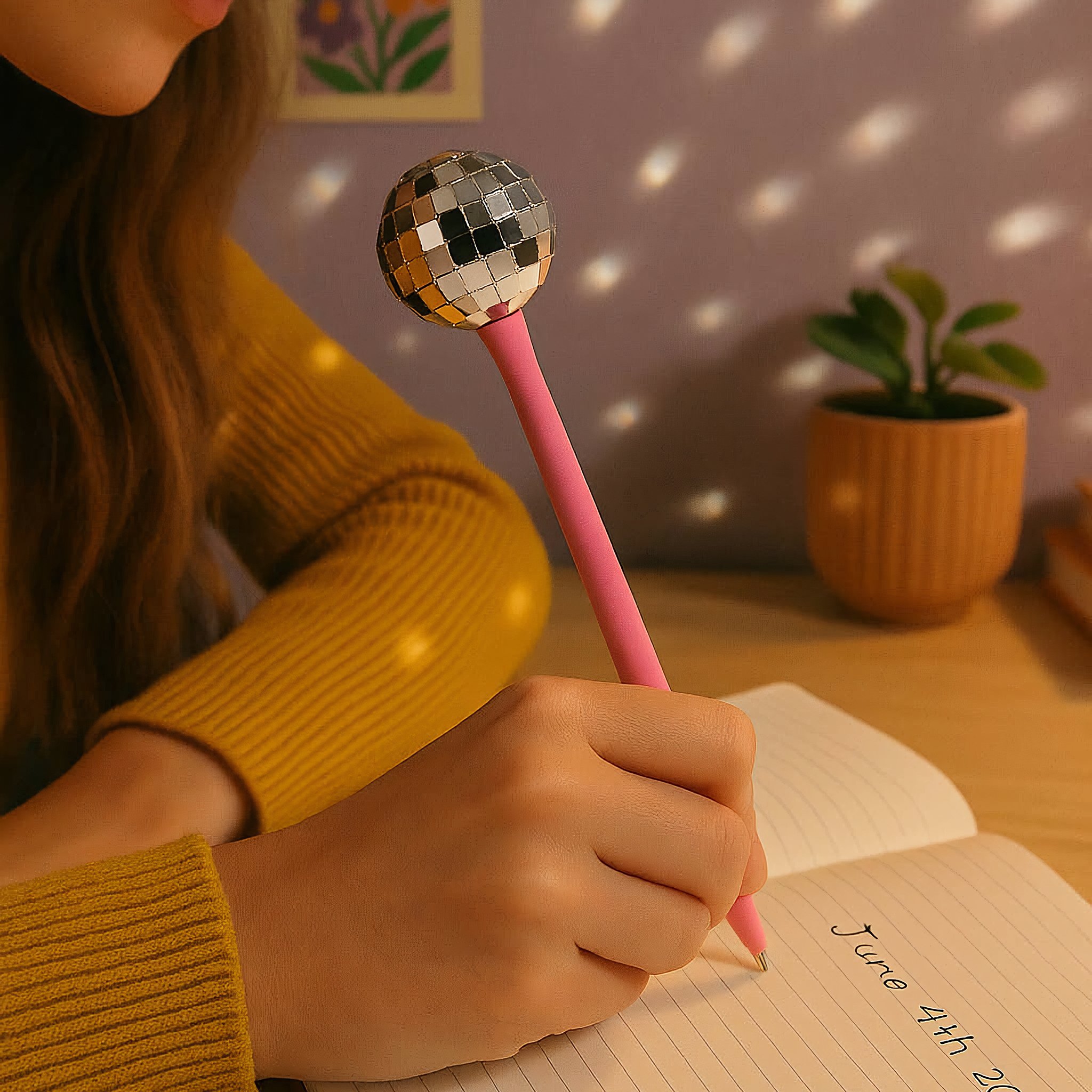 Disco-Kugel-Stift Lifestyle-Bild aus Faire