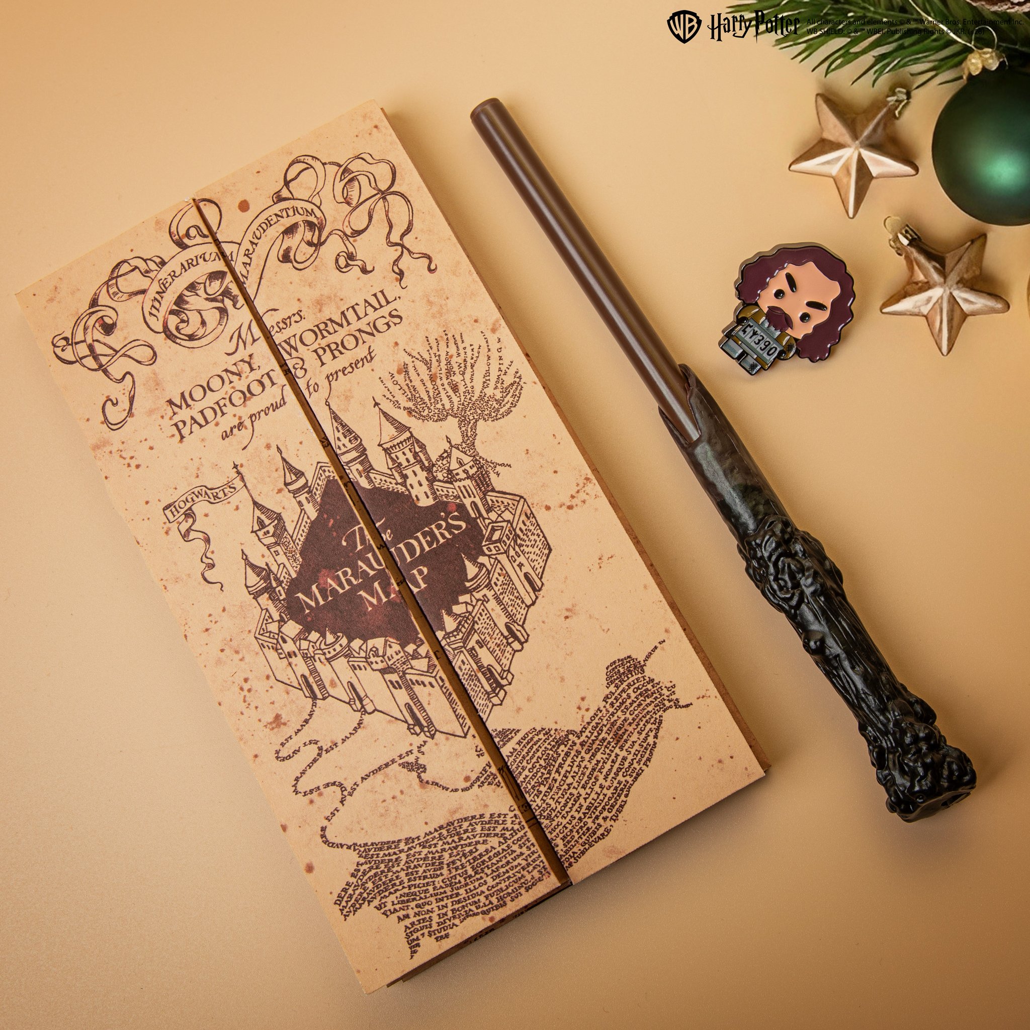 Carte du Maraudeur et stylo baguette