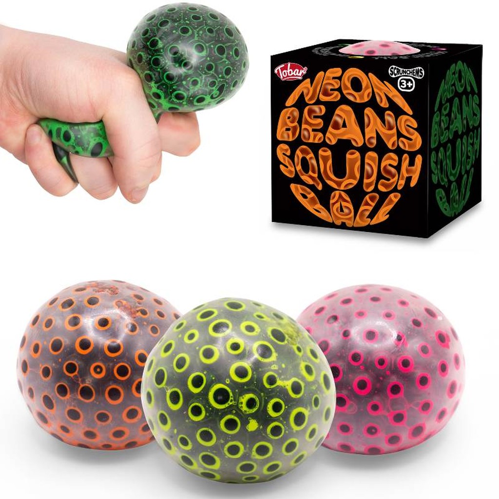 Neon Beans Stressball von Tobar