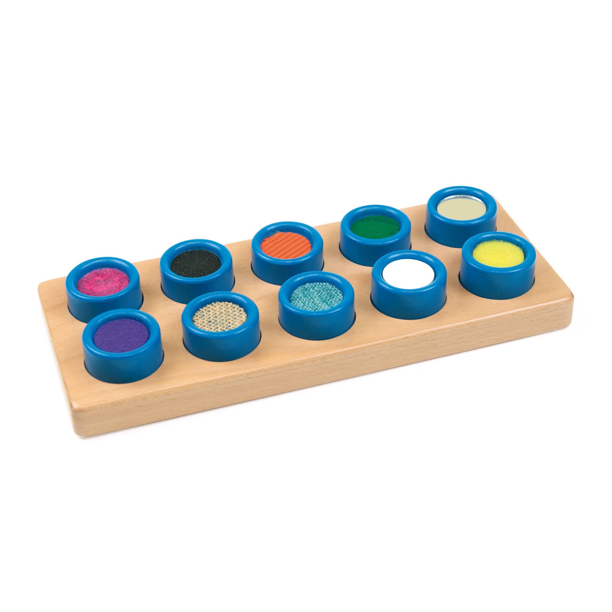 Andreu Toys Tactile Cubes — Tast-Memory mit 10 Texturen
