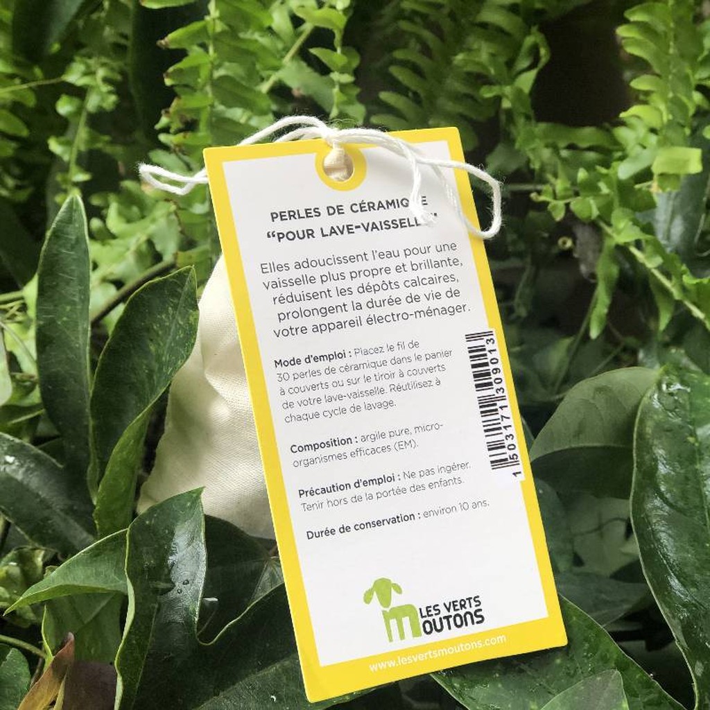 Keramik Perlen für den Geschirrspülre von les verts moutons