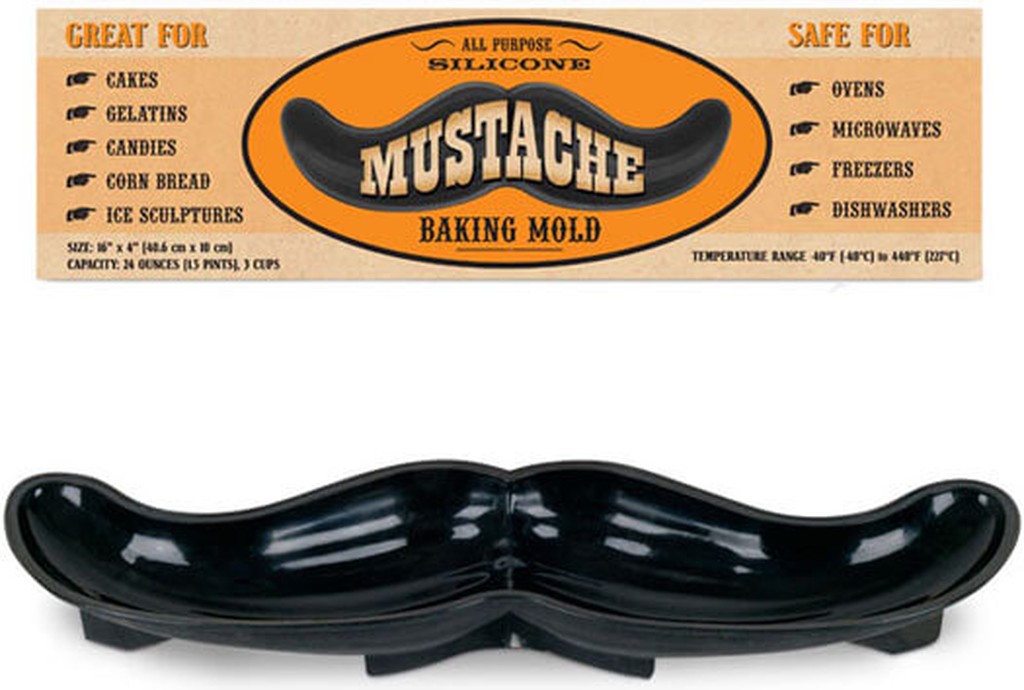 Backform Schnurrbart