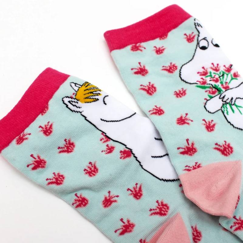 Chaussettes Moomin Bouquet de Fleurs
