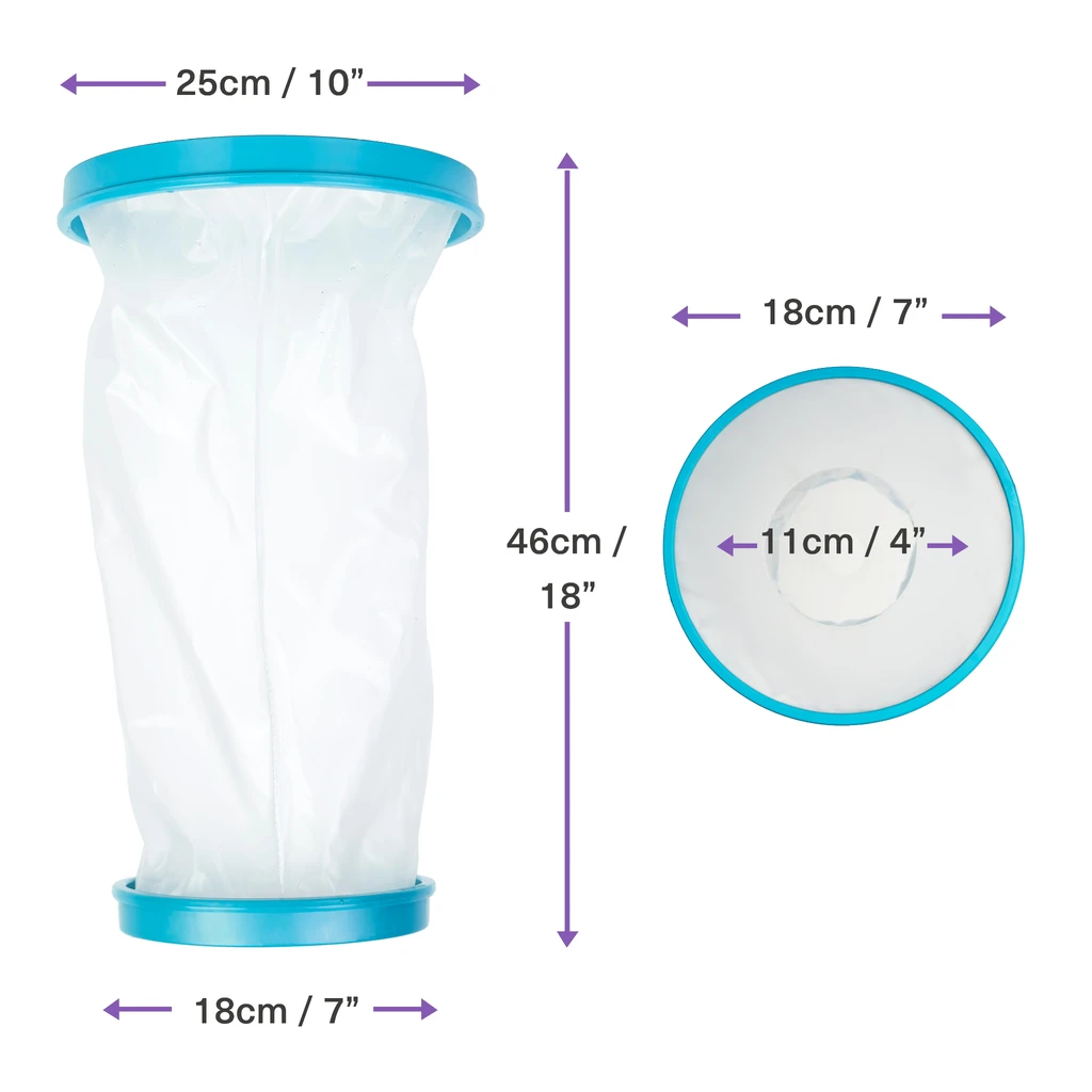 Wasserdichter Kniebandagen-Schutz aus Silikon