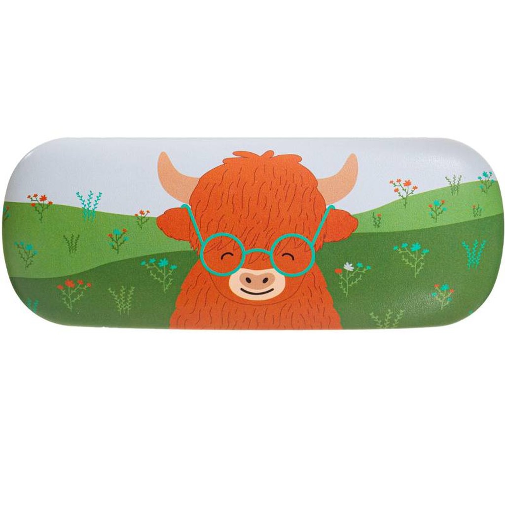 Custodia per occhiali Highland Cow