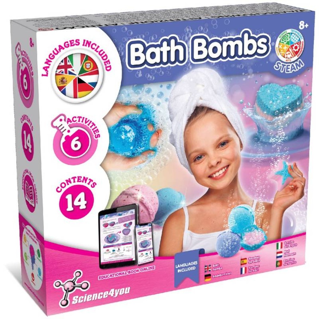 Kit de bombes de bain pour enfants