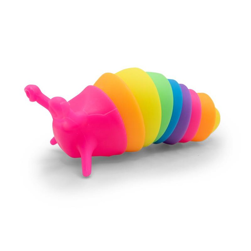 Regenbogen Fidget Schnecke