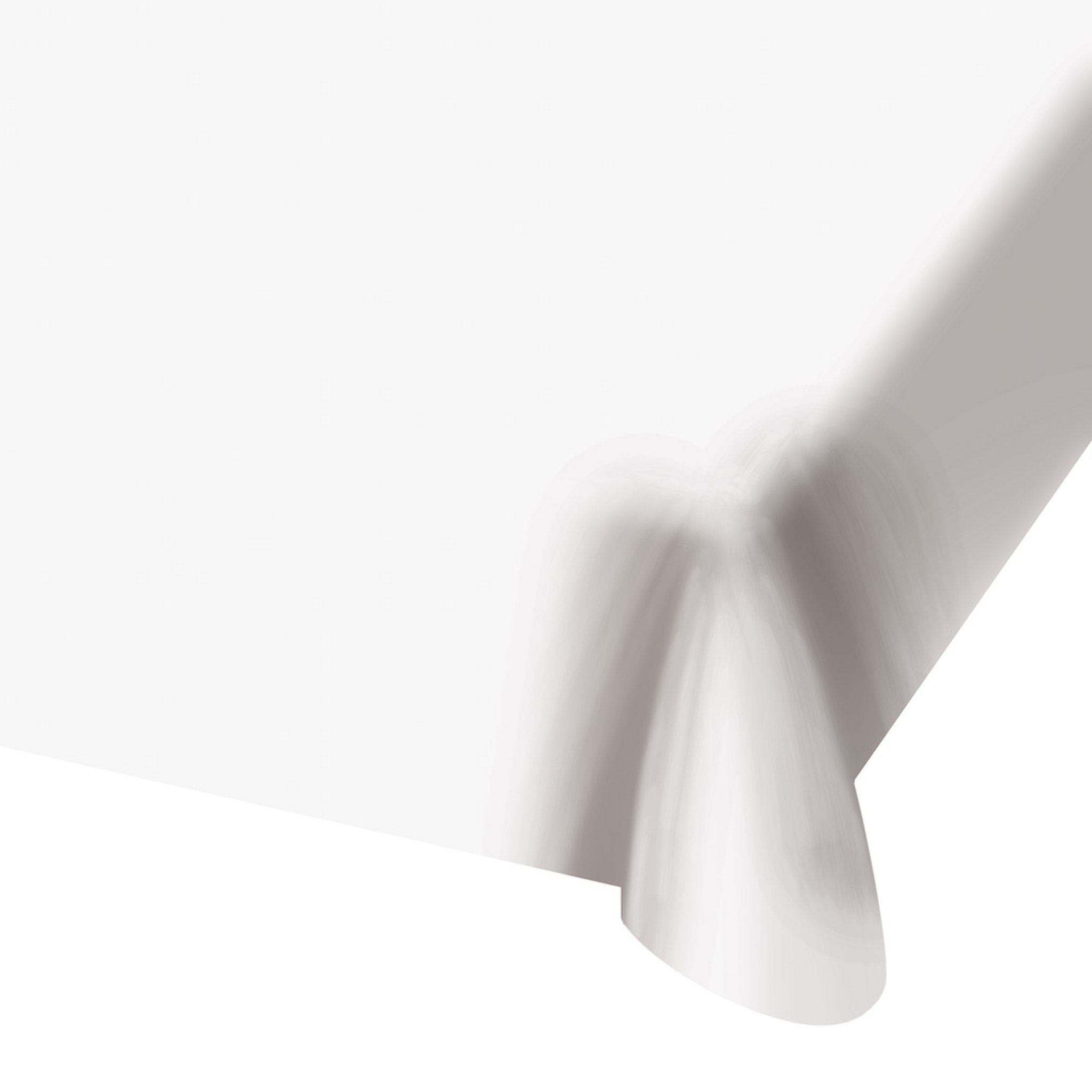 Tischdecke Weiss – 130 × 180 cm