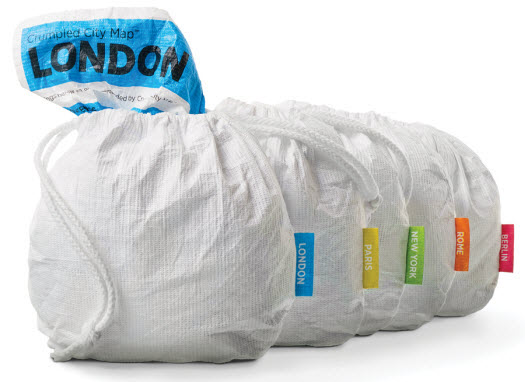 Crumpled City Maps Zurich